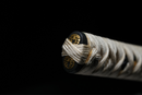 Katana Antigua Japonesa de Tachibana Munehiro con Koshirae Dorado