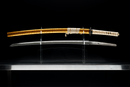 Katana Antigua Japonesa de Tachibana Munehiro con Koshirae Dorado