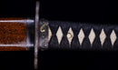 Katana Antigua Japonesa firmada Jumyo con Koshirae Rojizo