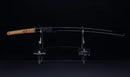 Katana Antigua Japonesa de Kaifu con Doble Hozon y Tsuba Gunbai Myōchin