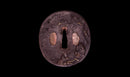 Katana Antigua Japonesa con Tsuba de Hierro de Sabios Sentados y Hamon Suguha, Mumei, Período Edo