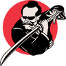 Japansk Katana logo