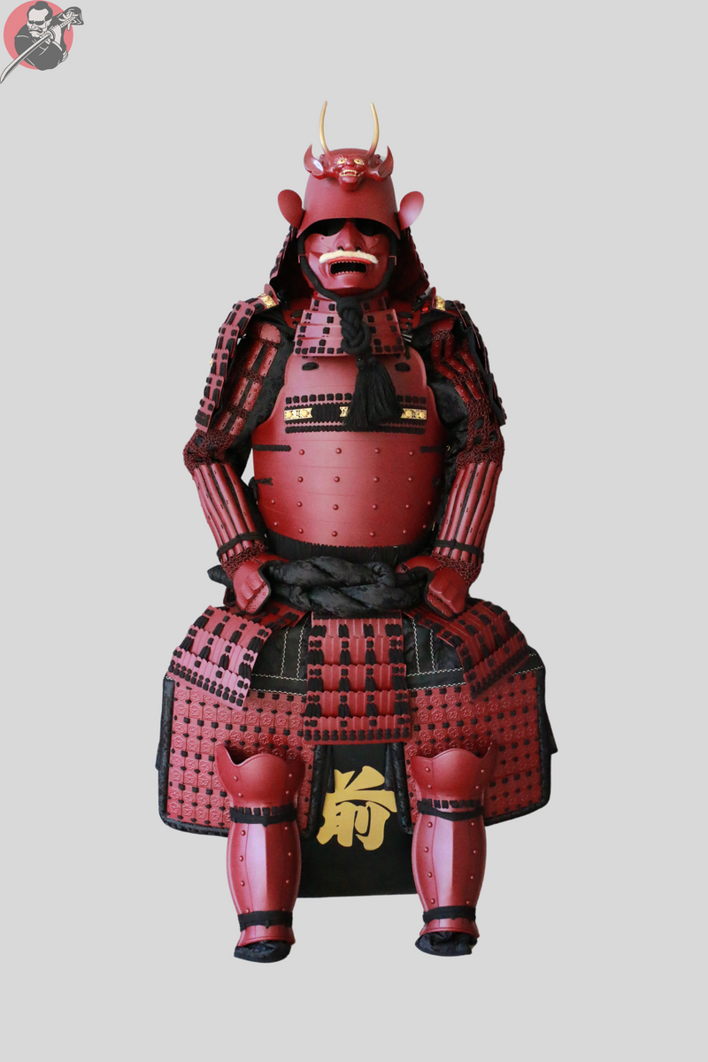 Samurai Akai Oni-rustning