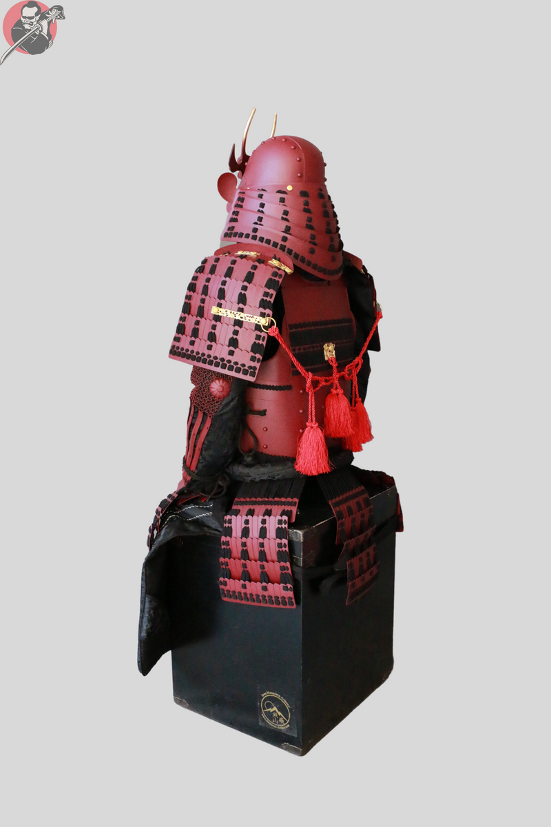 Samurai Akai Oni-rustning